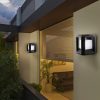 چراغ دیواری حیاطی مدرن مدل کیوبیک SH-16104 شعاع
